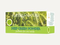 Deep Green pulbere din orz verde, 30 pliculete